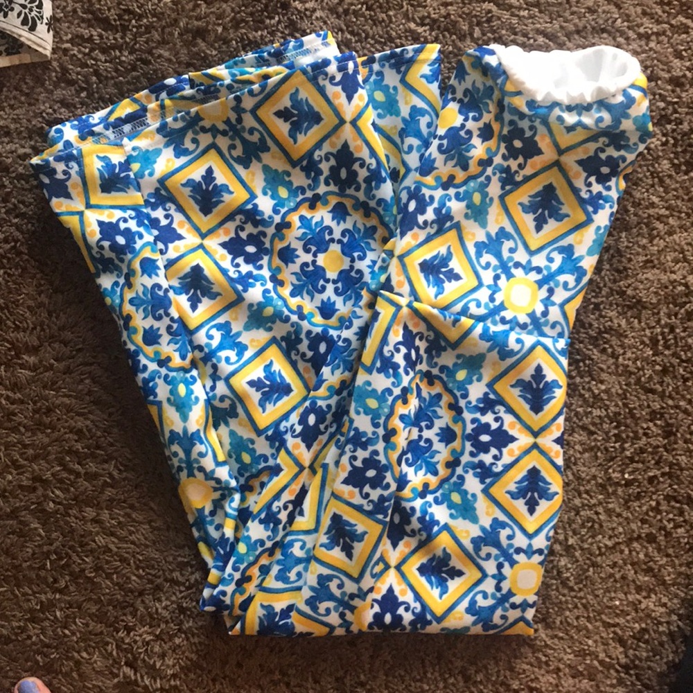 Pretty printed flowy midi dress